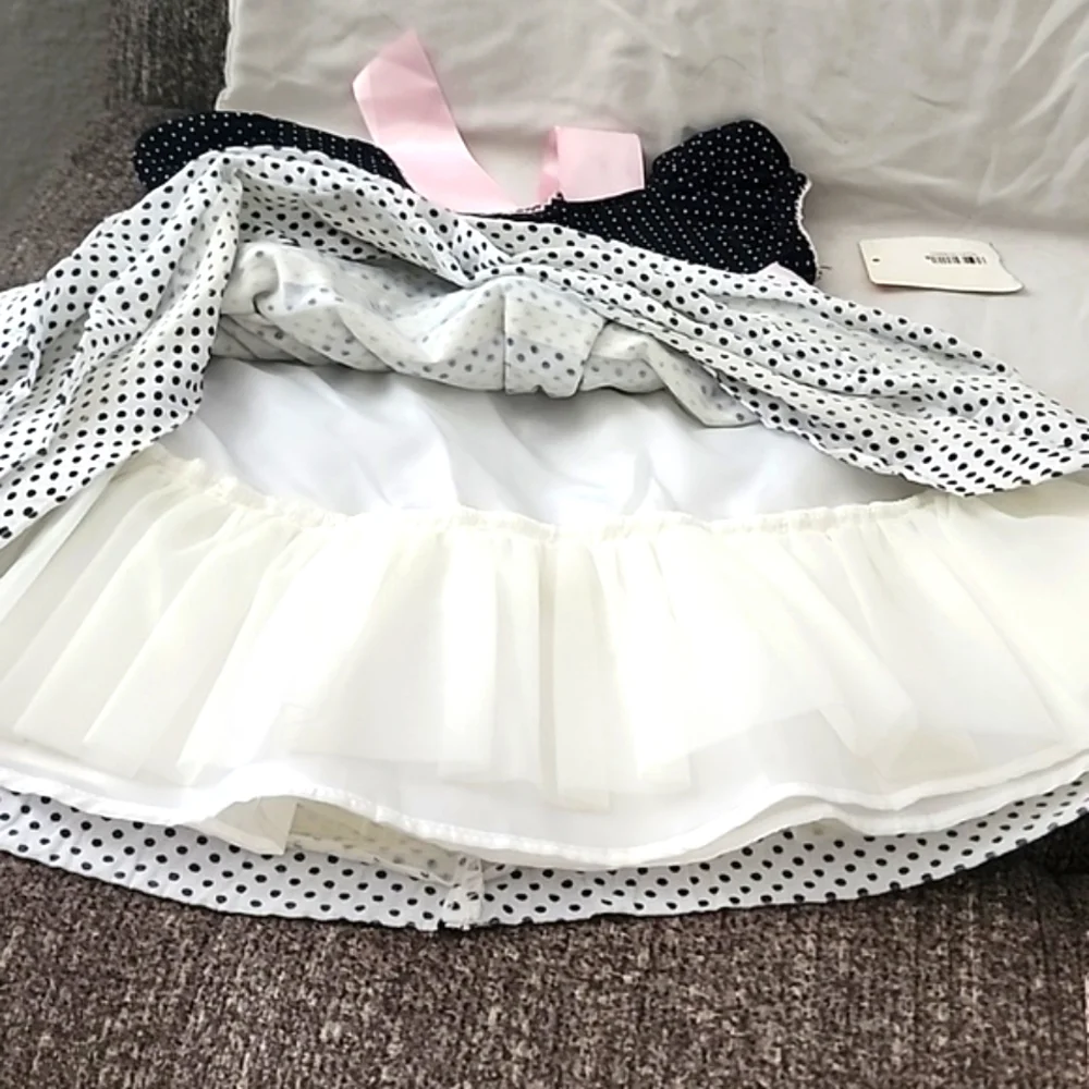 Bonnie Baby Tiered Ruffle Bottom Dress.